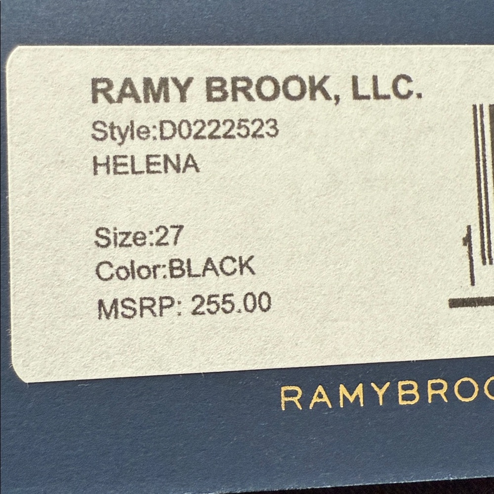 Ramy Brook Black Flare Jeans - Picture 7 of 8